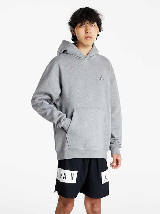 Φούτερ με Κουκούλα Heather Grey
