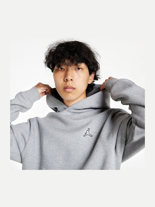 Φούτερ με Κουκούλα Heather Grey