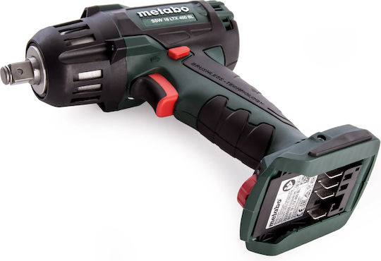 Metabo SSW 18 LTX 400 BL Brushless Impact Wrench Battery 18V Solo with Socket 1/2"
