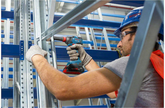 Bosch GDX 18V-200 C Μπουλονόκλειδο Μπαταρίας 18V Solo με Υποδοχή 1/2" & 1/4"