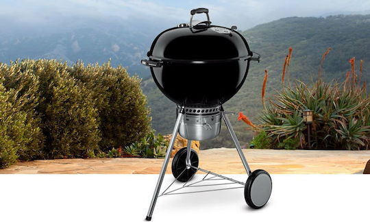 Weber Master Touch Скара на дървени въглища Котел с Капак и Термометър 57брx57бр