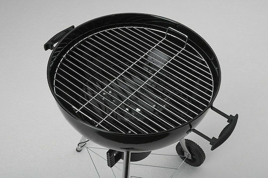 Grill Chef Kettle Grătar cu Cărbuni Cazan cu Capac și Termometru 53.5cmx53.5cm