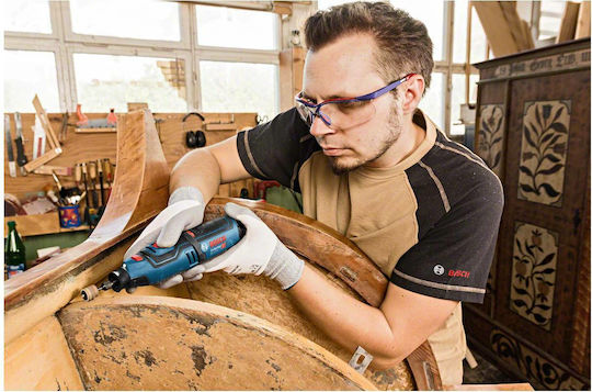 Bosch GRO 12V-35 Professional Περιστροφικό Πολυεργαλείο 12V Solo με Ρύθμιση Ταχύτητας
