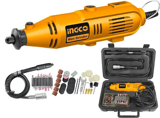 Ingco Περιστροφικό Πολυεργαλείο 130W με Ρύθμιση Ταχύτητας