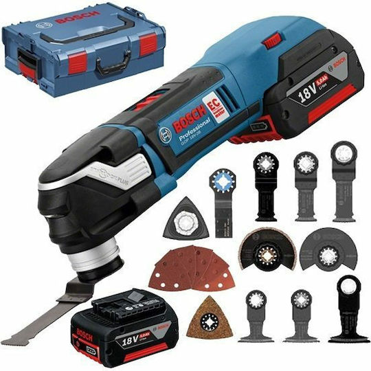 Bosch GOP 18V-28 Professional Oscilant Multifuncțional electric Brushless 18V 2x5Ah cu control de viteză