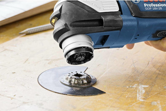 Bosch GOP 18V-28 Professional Oscilant Multifuncțional electric Brushless 18V 2x5Ah cu control de viteză