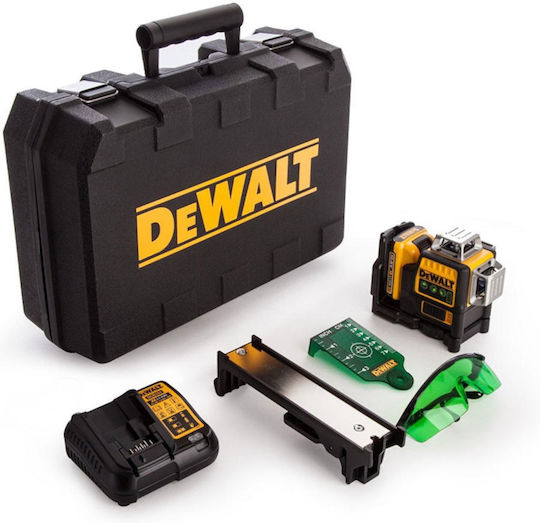 Dewalt DCE089D1G Self-leveling Rotational Laser Level Green Beam 12V with Working Range 30m