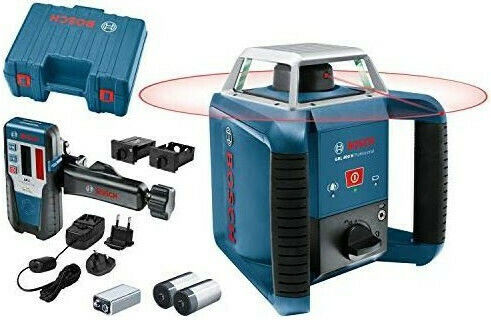 Bosch GRL 400 H Self-leveling Rotational Laser Level Red Beam 1.5V with Working Range 20m