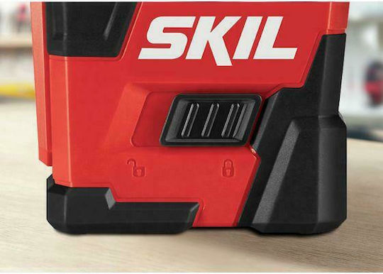Skil 1960 DA Self-leveling Rotational Laser Level Red Beam 3.7V with Working Range 20m
