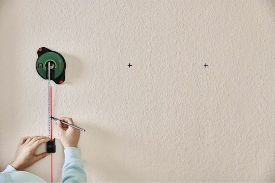 Bosch Atino Liniar Nivelă Laser Fascicul Verde 1.5V cu Domeniu de Lucru 1.7m