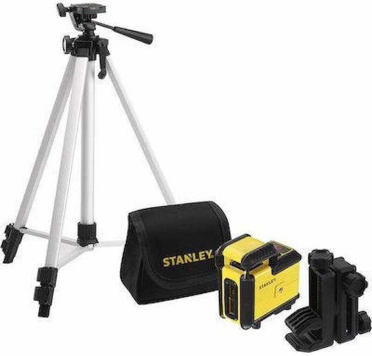 Stanley Αυτορυθμιζόμενο Γραμμικό Αλφάδι Laser Κόκκινης Δέσμης με Εύρος Εργασίας 20m