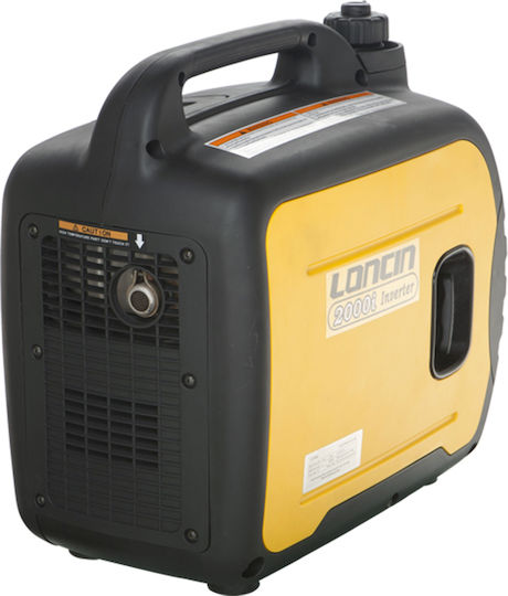 Loncin LC 2000Ι Silent Generator Suitcase Inverter Gasoline Four-stroke with Maximum Power 1.8kVA