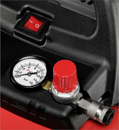 Einhell TH-AC 190/6 OF Single-Phase Air Compressors 97dB with Power 1.5hp and Airtank 6lt 4020495