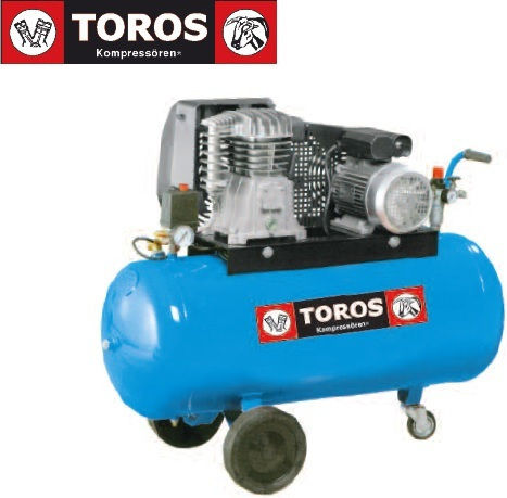 Toros N3-270C-3M Еднофазен Въздушен компресор с Мощност 3к.с и Резервоар 270лт 602003