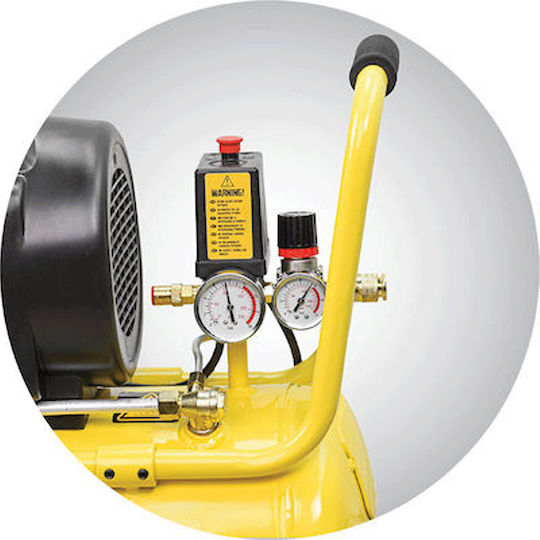FFG AC-D 50/2MC Easy Einphasig Luftkompressor 96dB mit Leistung 2hp und Lufttank 50Es 45898