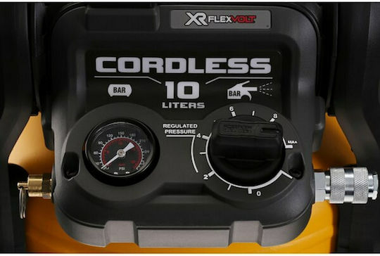 Dewalt Xr Flexvolt Brushless Solo Dreiphasig Luftkompressor mit Druckluftbehälter 10Es DCC1054N