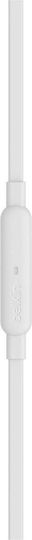 Belkin Rockstar USB-C In-ear Handsfree με Βύσμα USB-C Λευκό