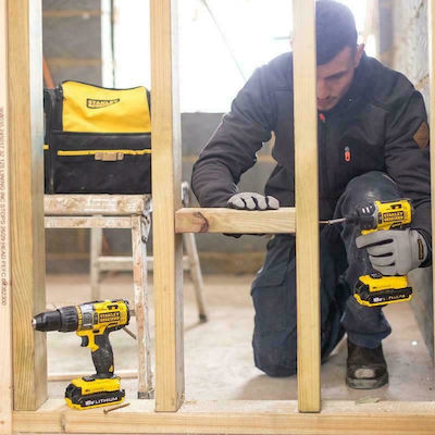 Stanley FMCK461C2 Сет Двигател за бормашина & Ударна отвертка 18V с 2 батерии 2Ах и калъф