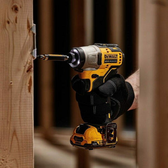 DEWALT DCK2110L2T Set Drill Driver & Impact Screwdriver Brushless 12V with 2 Batteries 3Ah and Case