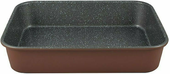 Estia STONE Tăvi de copt Rectangular Aluminiu cu Strat de Piatră 40x28cm