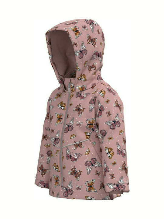 Kids' Casual Jacket Short with Hood Lilac