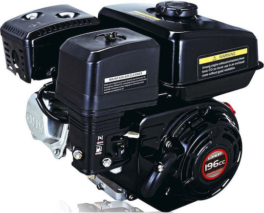 Loncin G200F/DLA Gasoline Engine 4 Stroke 196cc 5.5hp Maximum Revolutions 3600rpm with Cone