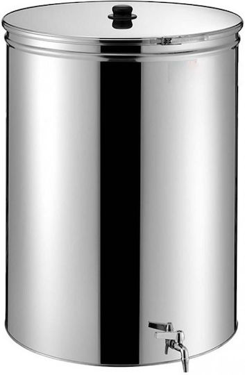 Metal Box Δοχείο Inox Starbox 38AB Ανοικτού Τύπου Επίπεδο 50lt 38AB-50