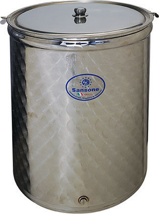 Sansone Δοχείο Inox Ανοικτού Τύπου Επίπεδο 200lt 125.182