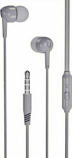 XO EP37 In-ear Handsfree with 3.5mm Connector Gray
