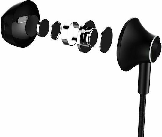 Remax RM-711 Earbuds Handsfree Ακουστικά με Βύσμα 3.5mm Μαύρο