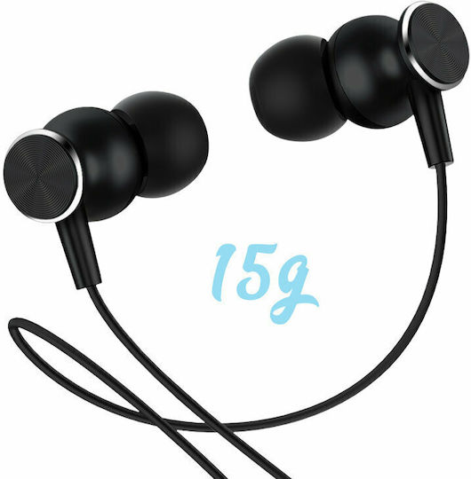Joyroom JR-EC04 In-ear Handsfree με Βύσμα USB-C Μαύρο