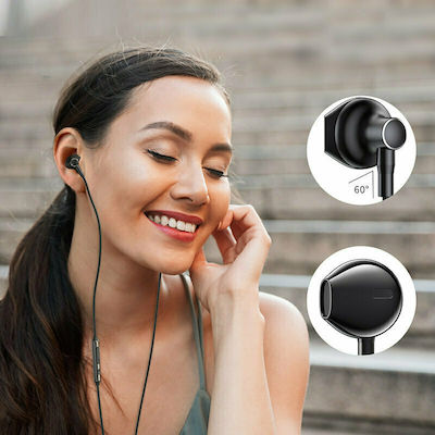 Joyroom JR-EC03 Earbuds Handsfree with USB-C Connector Black