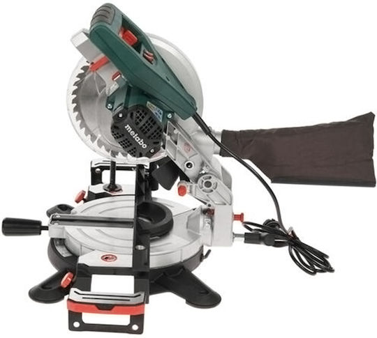 Metabo KS216M Miter Saw Electric with Power 1200W, Laser Guide, Cutting Disc Diameter 216mm & Cutting Speed 5000rpm