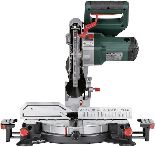 Metabo KS216M Miter Saw Electric with Power 1200W, Laser Guide, Cutting Disc Diameter 216mm & Cutting Speed 5000rpm