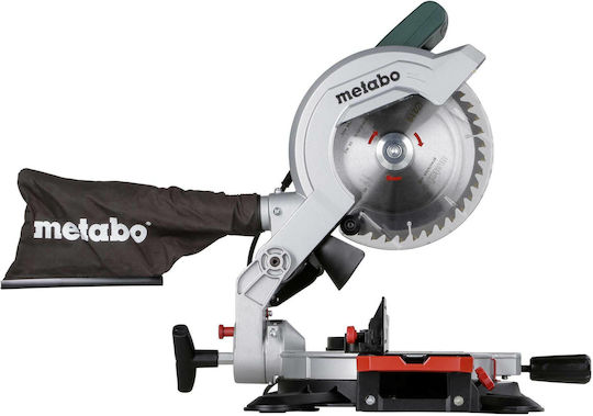 Metabo KS216M Miter Saw Electric with Power 1200W, Laser Guide, Cutting Disc Diameter 216mm & Cutting Speed 5000rpm