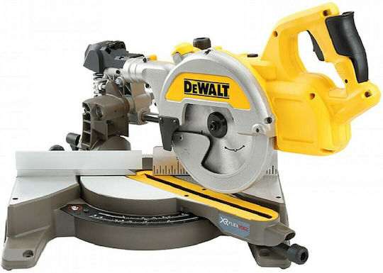 DEWALT Akku-Kapp- und Gehrungssäge 54V Schiebesäge Scheibendurchmesser 216mm 2x6Ah