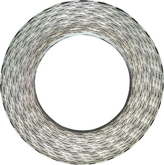 vidaXL Wire Fencing Razor Wire Gray 500m