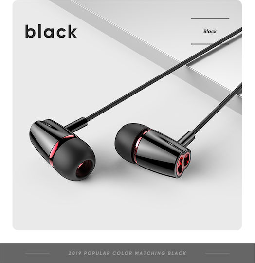 Joyroom EL114 In-ear Handsfree με Βύσμα 3.5mm Μαύρο