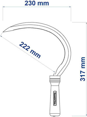 Tramontina 77684305 Sickle 32cm