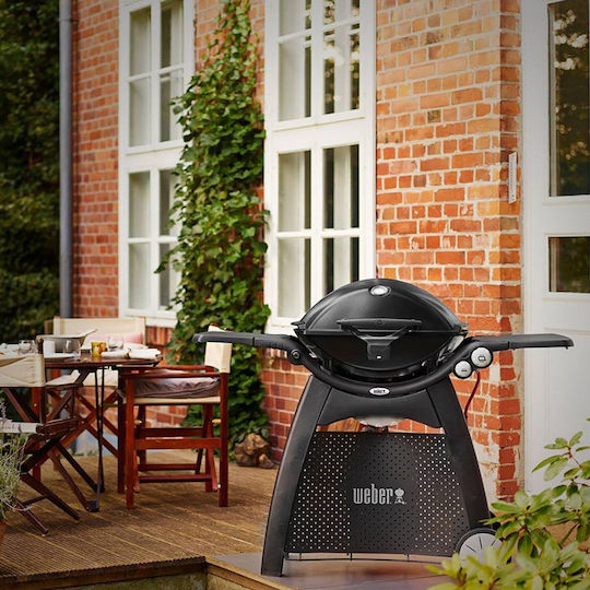Weber Q3200 Grătar pe gaz Din fontă Grătar 63bucx45buccm cu 2 buc 6.35kW