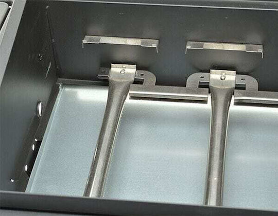 Grill Chef Gas Grill with 4 pcs 12.8kW and Side Burner
