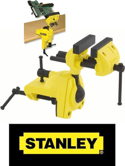 Stanley Fixed Multiple Angles Vise Steel with Maximum Opening 75mm