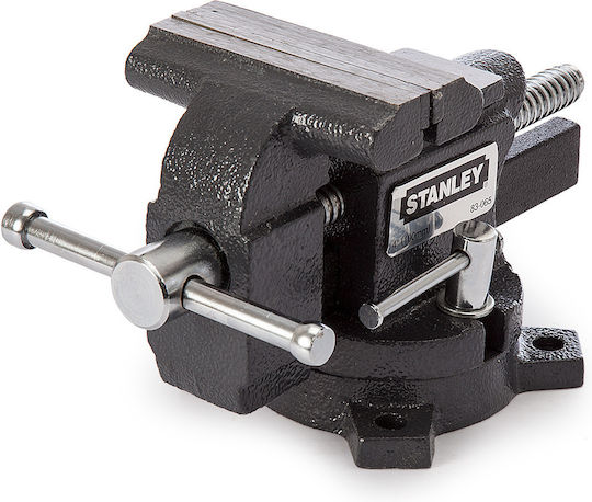 Stanley Rotating Countertop Vise Made of Cast Iron with Maximum Opening 100mm