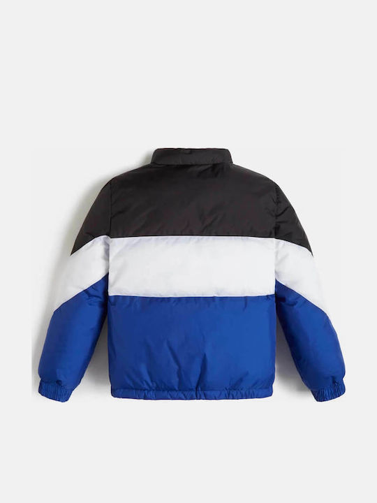 Kinder Steppjacke Kurz Blau