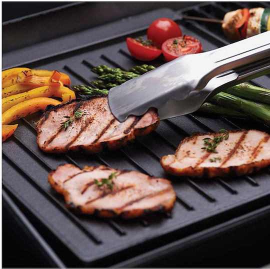 Broil King Monarch Baking Plate Double Sided with Cast Iron Flat & Grill Surface 38x28cm