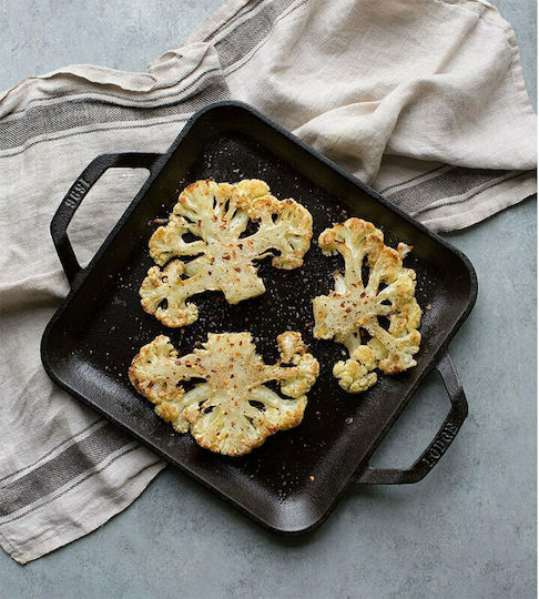 Lodge Non-Stick Baking Plate with Cast Iron Flat Grilling Surface 36.83cm x 27.94cm x 3.55cm