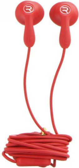 Remax RM-301 Earbuds Handsfree με Βύσμα 3.5mm Κόκκινο