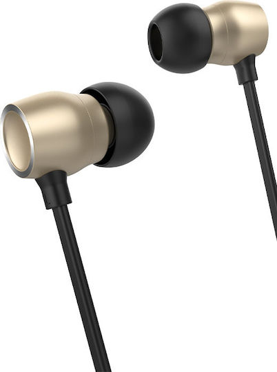 Celebrat G10 In-Ear Freihändig Kopfhörer mit Stecker 3.5mm Gold