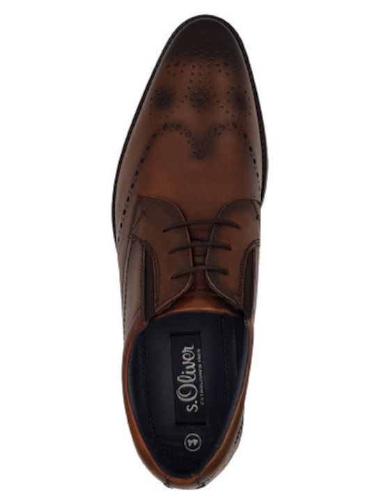 Δερμάτινα Ανδρικά Oxfords Ταμπά