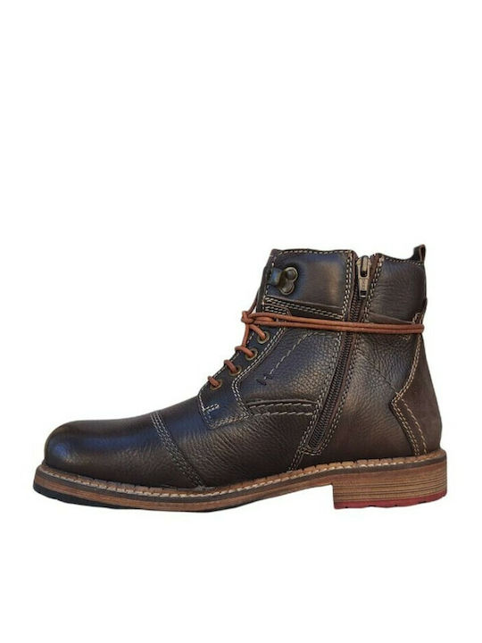 Leder Braun Stiefel